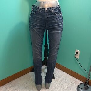 McGuire Denim Tuxedo Stripe Straight Leg Jeans